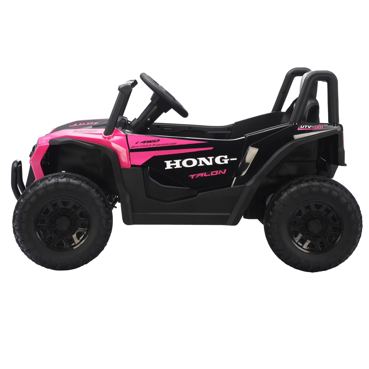 HEIMILI 12V Kids Ride On UTV,Ride on Car Toy w/Remote Control,Electric Off-Road UTV Truck,Remote w/ LED Lights MP&Music Bluetooth USB for Kids,Boys and Girls Aged 3-6 Years