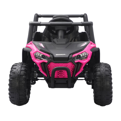 HEIMILI 12V Kids Ride On UTV,Ride on Car Toy w/Remote Control,Electric Off-Road UTV Truck,Remote w/ LED Lights MP&Music Bluetooth USB for Kids,Boys and Girls Aged 3-6 Years