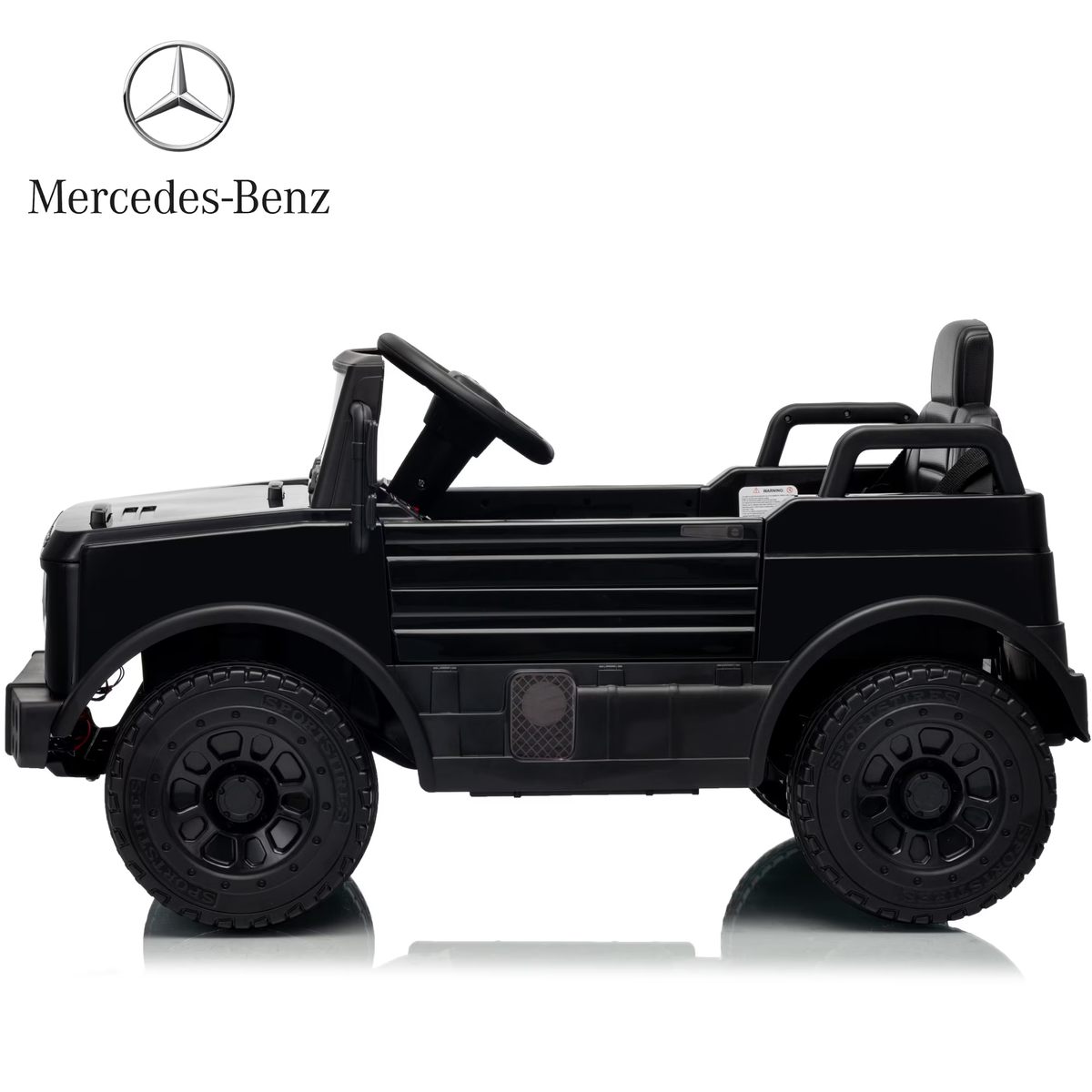 HEIMILI 12V Ride on Toys Electric Car,Licensed Mercedes-Benz Unimog w/Parent Remote Control,Age for 1-4 Boys,Girls,Kids,Red