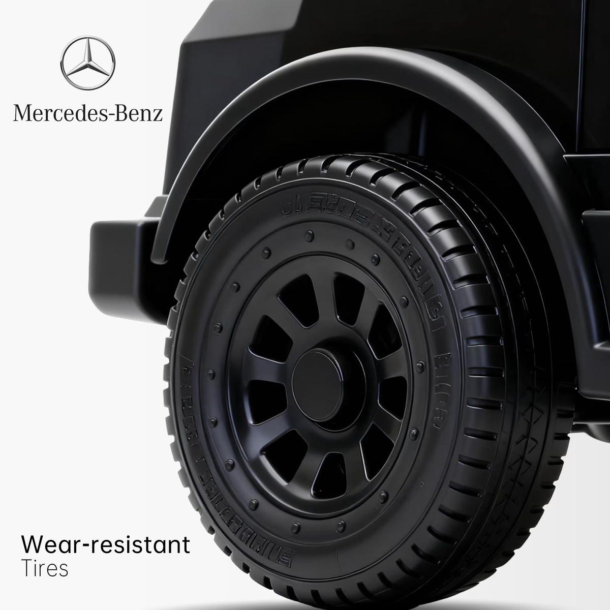 HEIMILI 12V Ride on Toys Electric Car,Licensed Mercedes-Benz Unimog w/Parent Remote Control,Age for 1-4 Boys,Girls,Kids,Red
