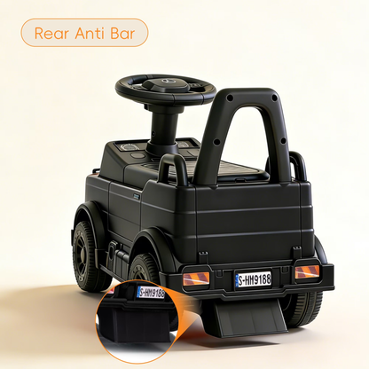 HEIMILI Kids Push Car, Licensed Mercedes-Benz Unimog,Toddler Ride On Toy with Anti-Slip Wheels & Safety Bumper Guards, Foot to Floor Toy for Indoor & Outdoor