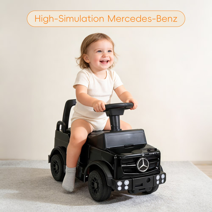 HEIMILI Kids Push Car, Licensed Mercedes-Benz Unimog,Toddler Ride On Toy with Anti-Slip Wheels & Safety Bumper Guards, Foot to Floor Toy for Indoor & Outdoor