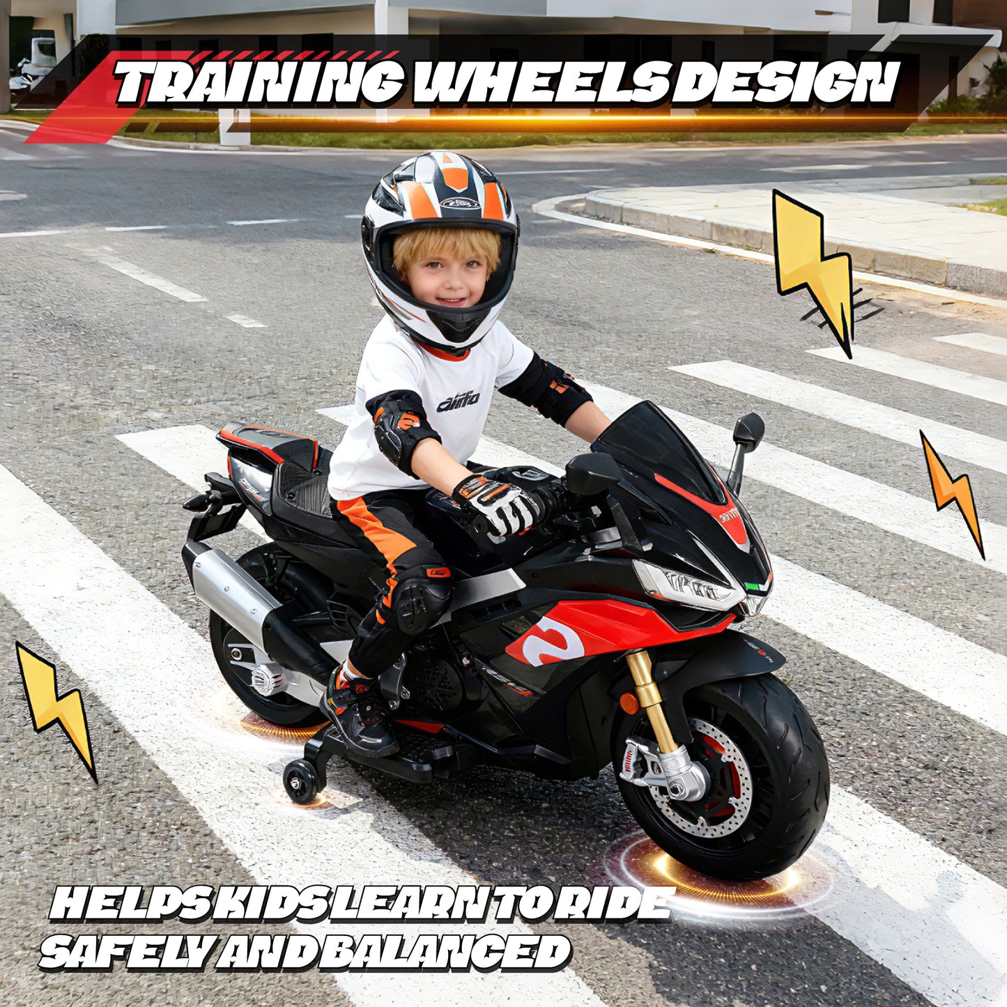 HEIMILI HM3088 | Aprilia Licensed 24V Sport Bike