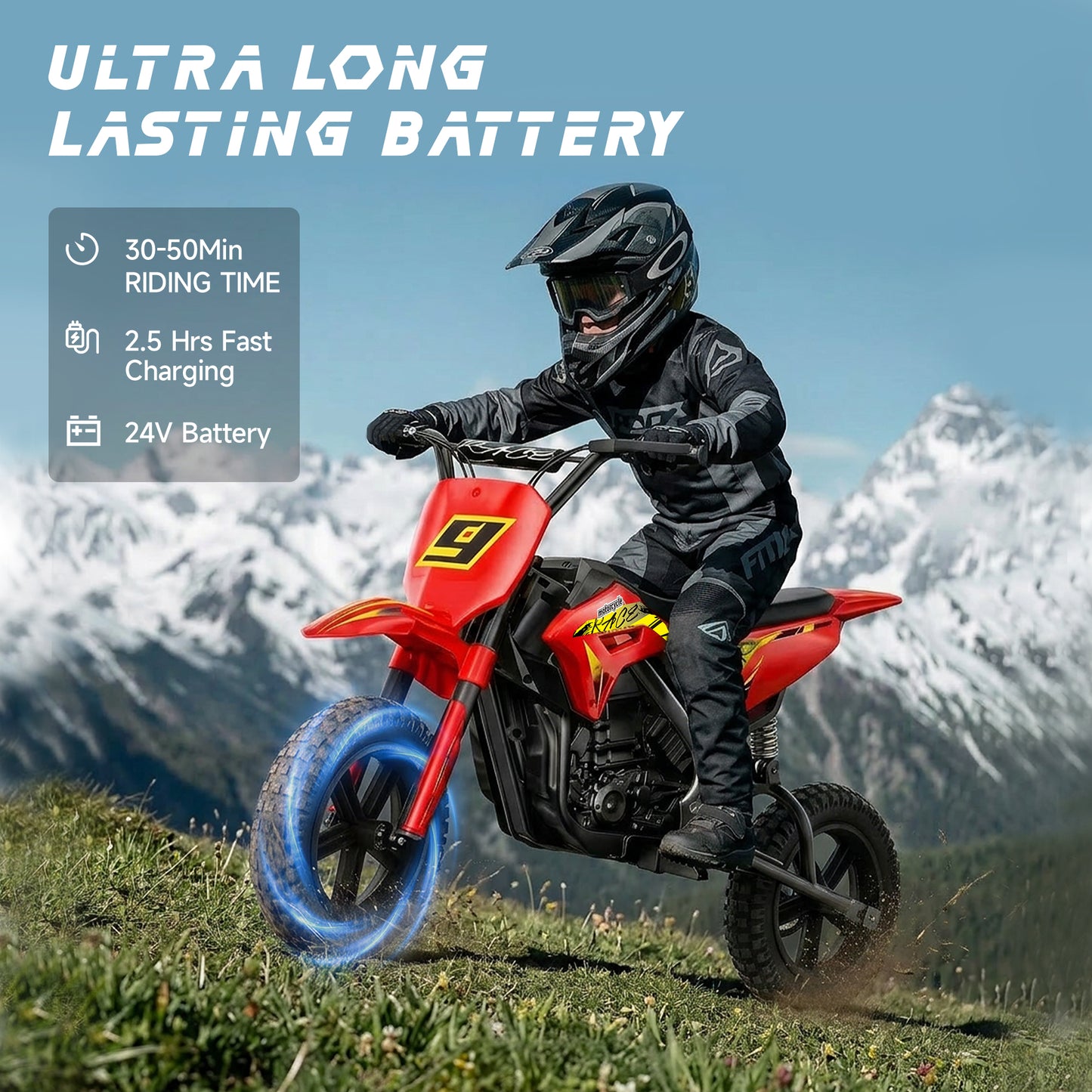 HEIMILI HM3588 | Honda Licensed 24V Dirt Bike