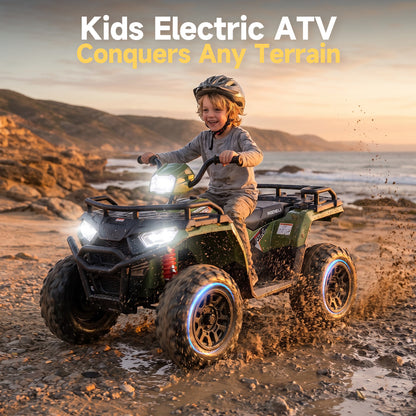 HEIMILI HM1688 | Terrain Explorer 24V 4WD Kids Electric ATV Quad