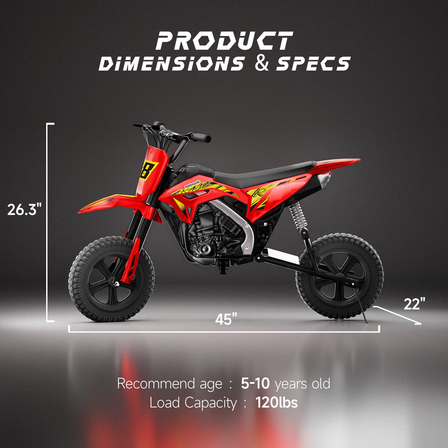 HEIMILI HM3588 | Honda Licensed 24V Dirt Bike