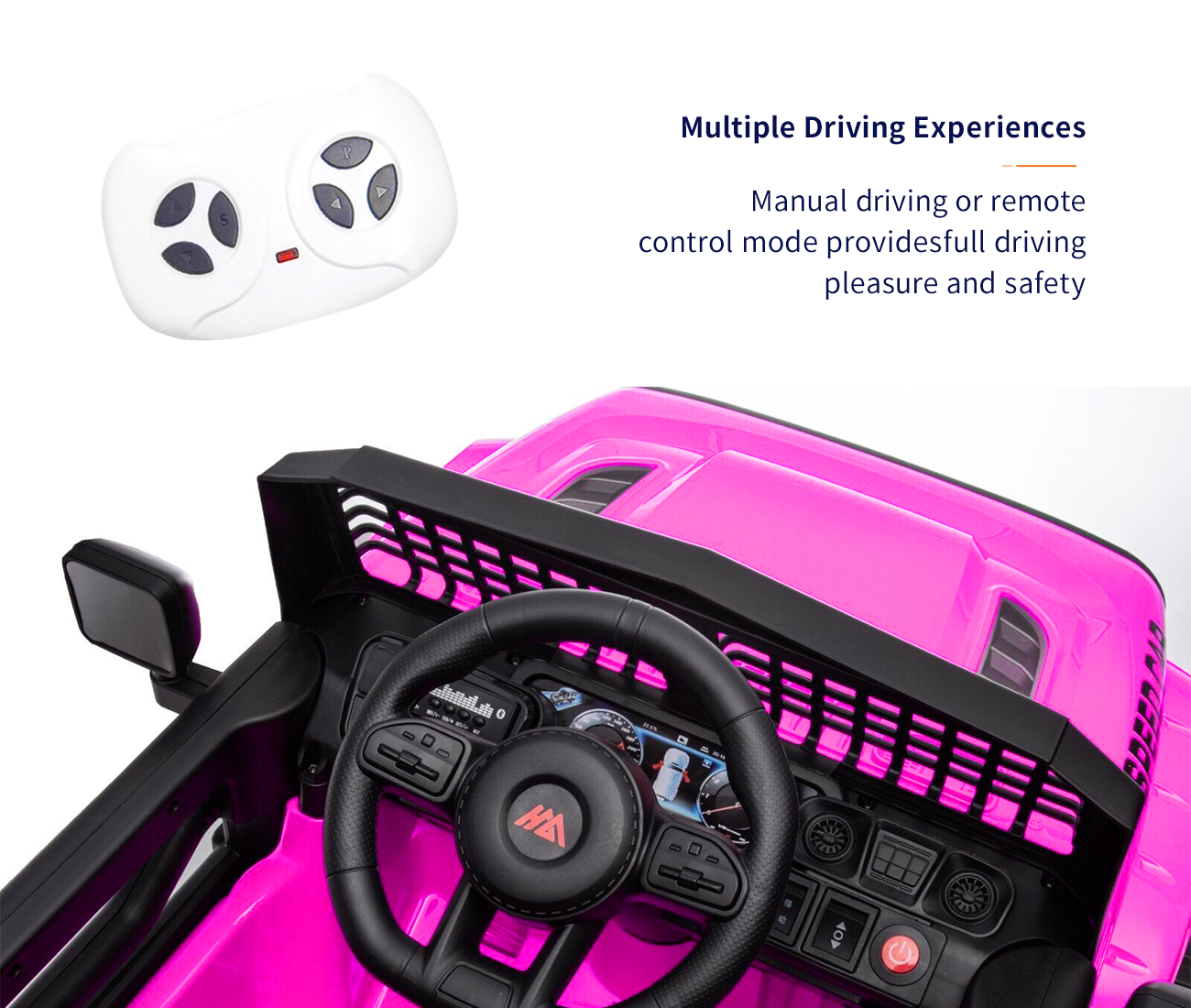 Kids Electric Jeep Truck Car w/Remote Control (12V)