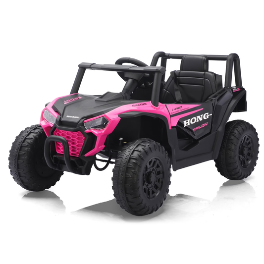 HEIMILI 12V Kids Ride On UTV,Ride on Car Toy w/Remote Control,Electric Off-Road UTV Truck,Remote w/ LED Lights MP&Music Bluetooth USB for Kids,Boys and Girls Aged 3-6 Years