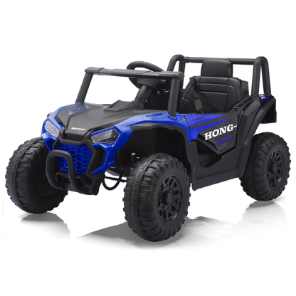 HEIMILI 12V Kids Ride On UTV,Ride on Car Toy w/Remote Control,Electric Off-Road UTV Truck,Remote w/ LED Lights MP&Music Bluetooth USB for Kids,Boys and Girls Aged 3-6 Years