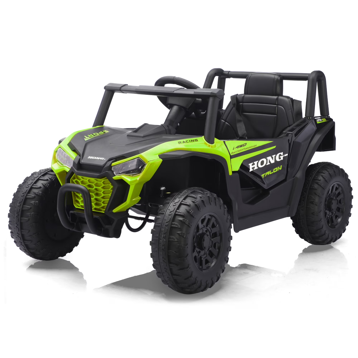 HEIMILI 12V Kids Ride On UTV,Ride on Car Toy w/Remote Control,Electric Off-Road UTV Truck,Remote w/ LED Lights MP&Music Bluetooth USB for Kids,Boys and Girls Aged 3-6 Years