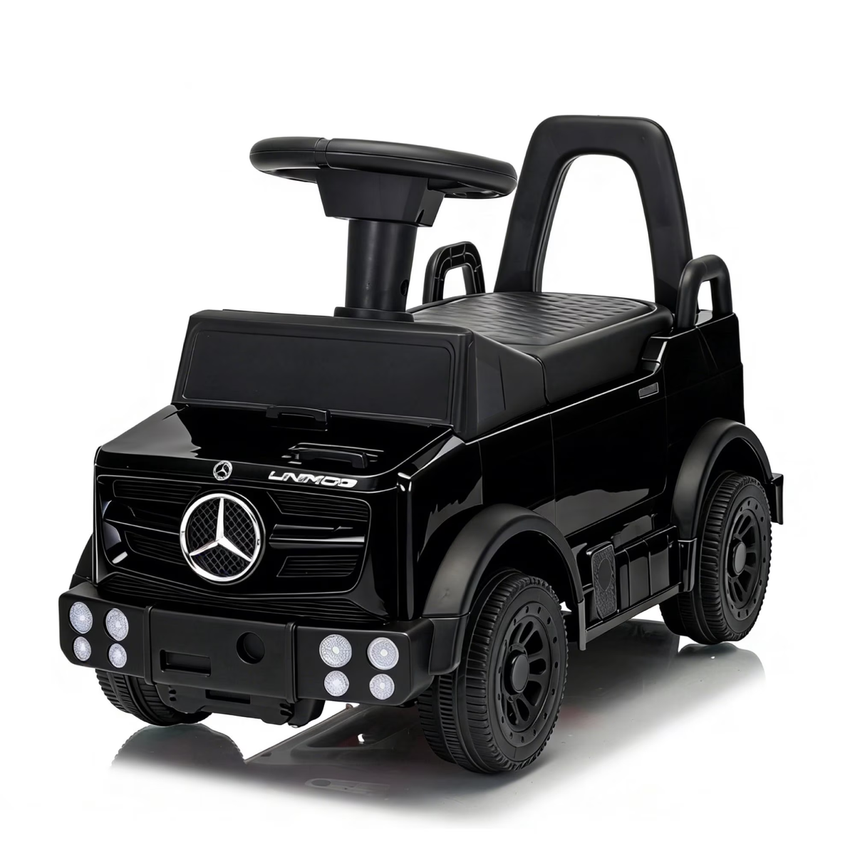 HEIMILI Kids Push Car, Licensed Mercedes-Benz Unimog,Toddler Ride On Toy with Anti-Slip Wheels & Safety Bumper Guards, Foot to Floor Toy for Indoor & Outdoor