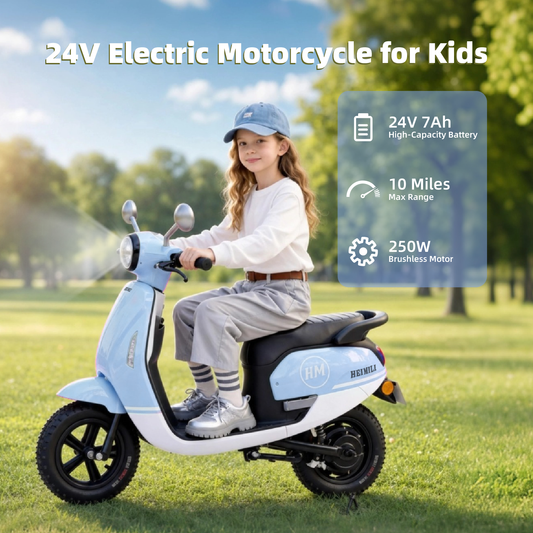 HEIMILI HM3788 | Urban Cruise 24V Ride-on Moped