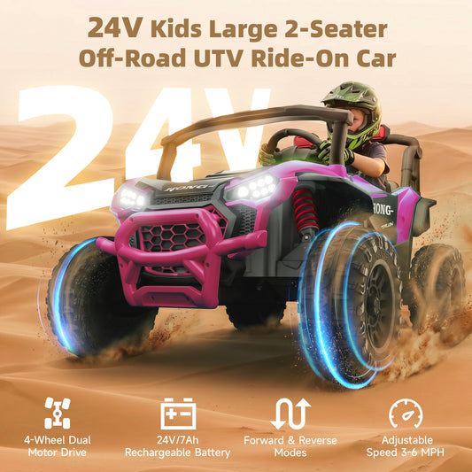 HEIMILI HM8188 | Terra-Overlord 24V 2-Seater Off-Road UTV