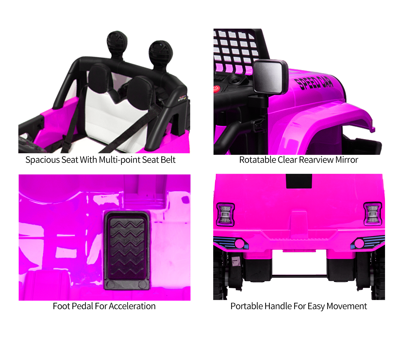 Kids Electric Jeep Truck Car w/Remote Control (12V)